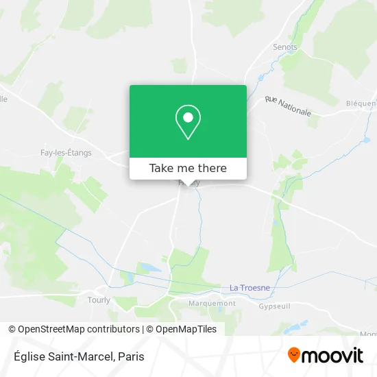 Église Saint-Marcel map