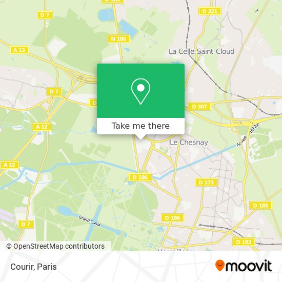 Courir map