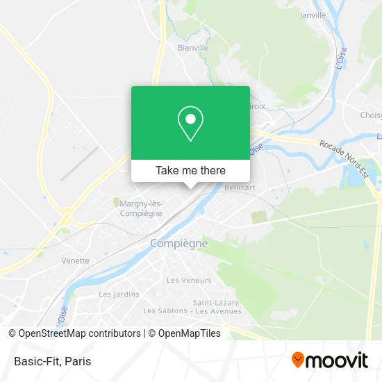 Basic-Fit map