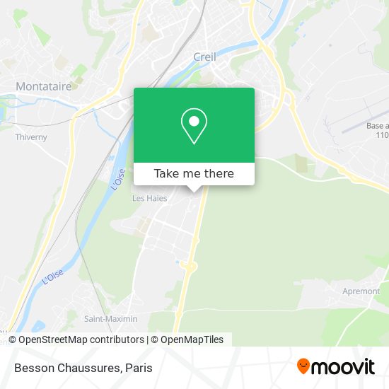 Besson Chaussures map