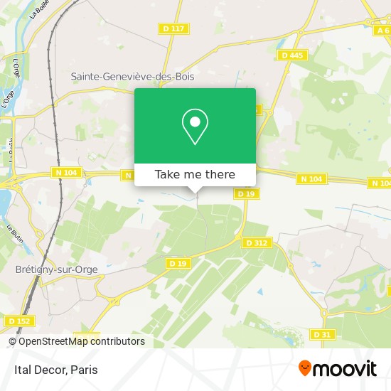 How To Get To Ital Decor In Sainte Genevieve Des Bois By Bus Light Rail Or Rer How To Get To Ital Decor In Sainte Genevieve Des Bois By Bus Light Rail Or Rer