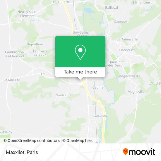 Maxxilot map