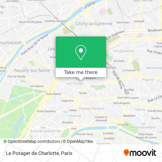 Le Potager de Charlotte map