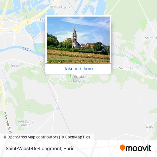 Mapa Saint-Vaast-De-Longmont