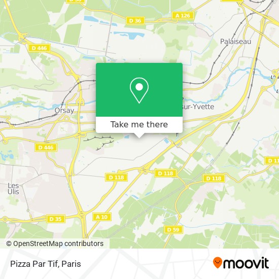 Pizza Par Tif map