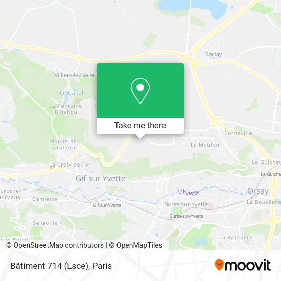 Bâtiment 714 (Lsce) map