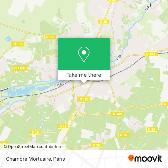 Chambre Mortuaire map