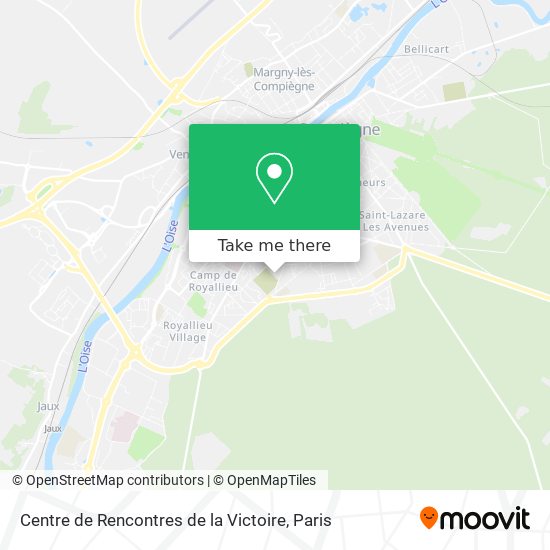 Centre de Rencontres de la Victoire map