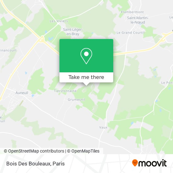 Mapa Bois Des Bouleaux