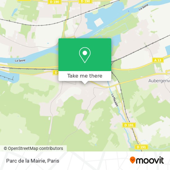 Parc de la Mairie map