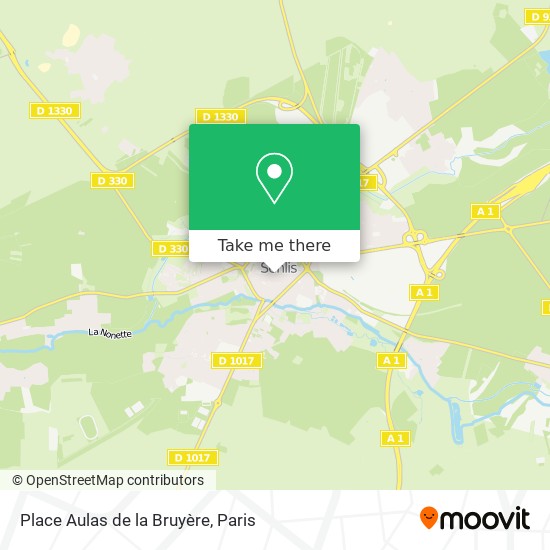 Mapa Place Aulas de la Bruyère