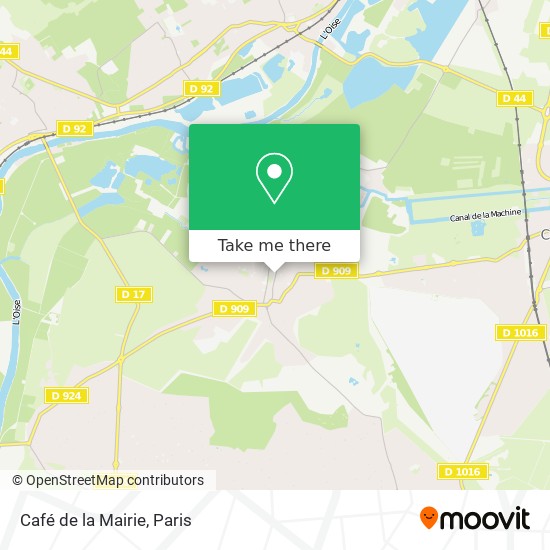 Café de la Mairie map