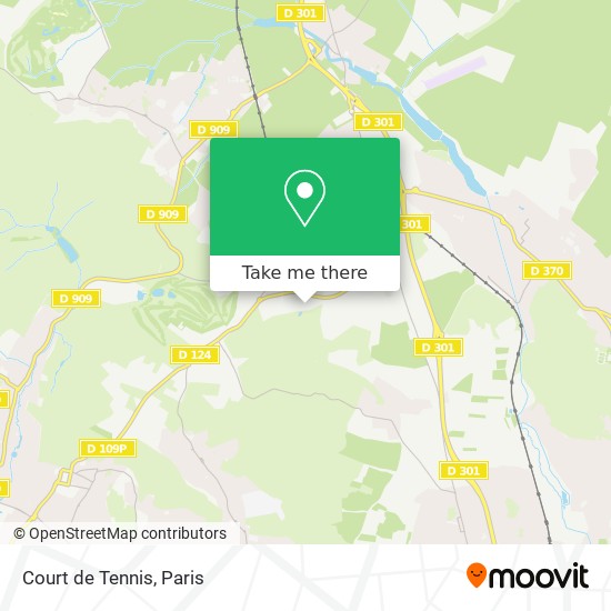 Court de Tennis map