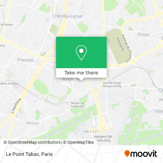 Le Point Tabac map