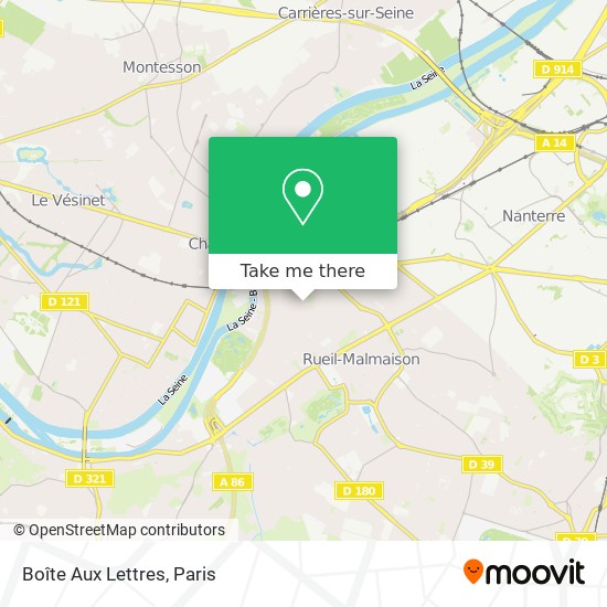 Boîte Aux Lettres map