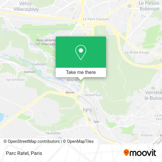 Parc Ratel map