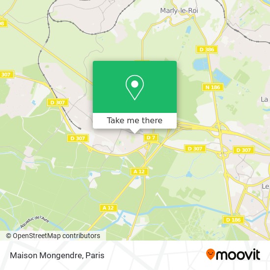 Mapa Maison Mongendre