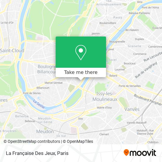 La Française Des Jeux map