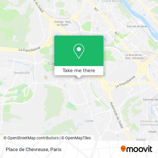 Place de Chevreuse map