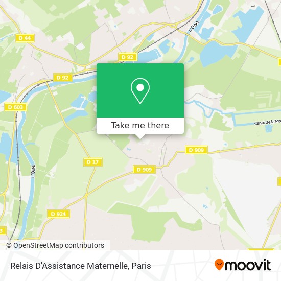 Relais D'Assistance Maternelle map