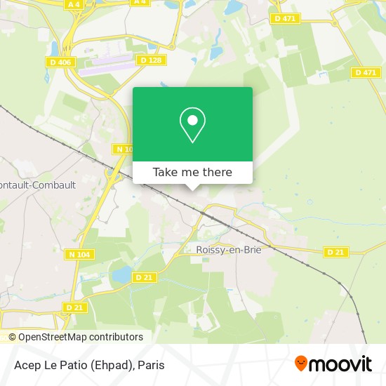 Acep Le Patio (Ehpad) map
