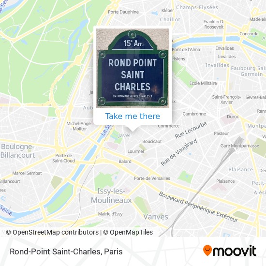 Rond-Point Saint-Charles map