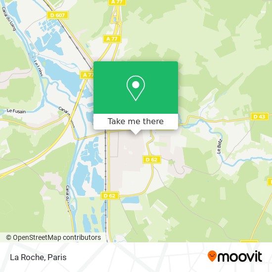 Mapa La Roche