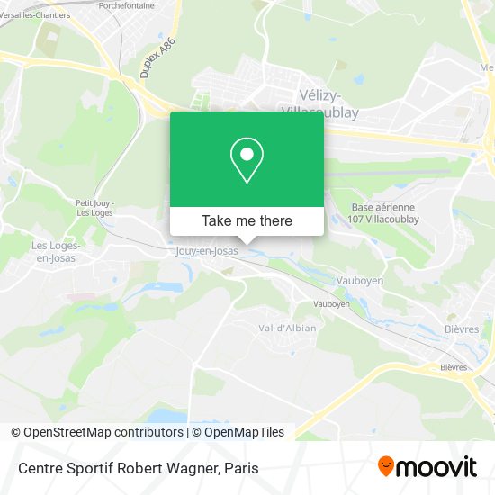 Centre Sportif Robert Wagner map