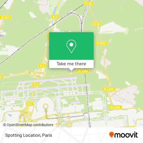 Spotting Location map