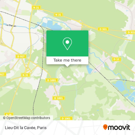 Lieu-Dit la Cavée map