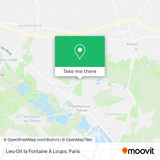 Lieu-Dit la Fontaine À Loups map