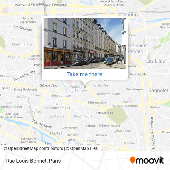 Rue Louis Bonnet map