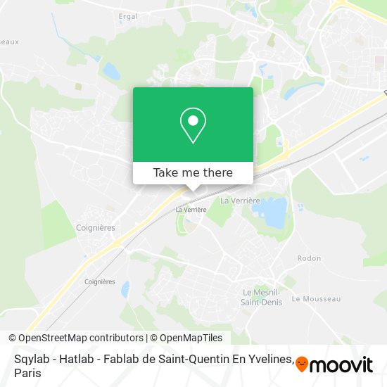 Sqylab - Hatlab - Fablab de Saint-Quentin En Yvelines map