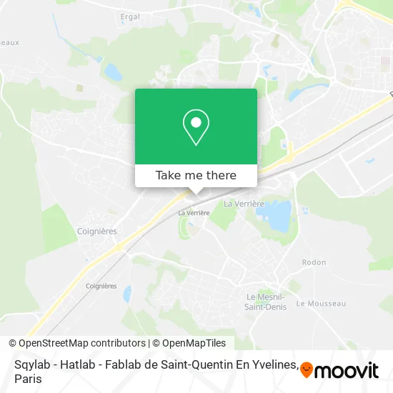 Sqylab - Hatlab - Fablab de Saint-Quentin En Yvelines map