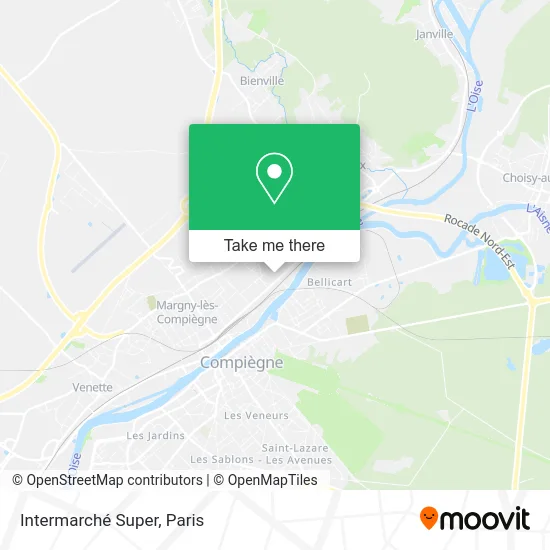 Intermarché Super map