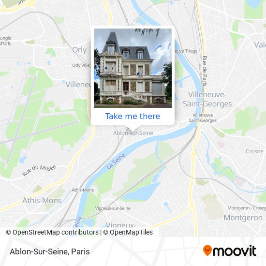 Ablon-Sur-Seine map