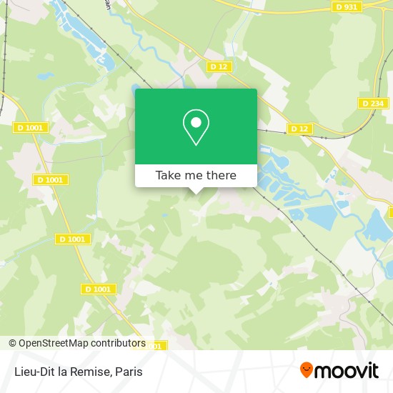 Lieu-Dit la Remise map