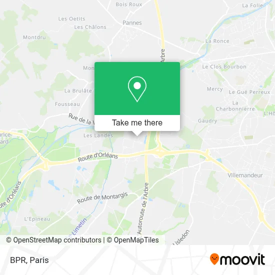 Bpr map