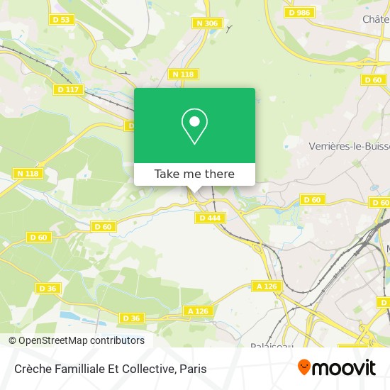 Mapa Crèche Familliale Et Collective