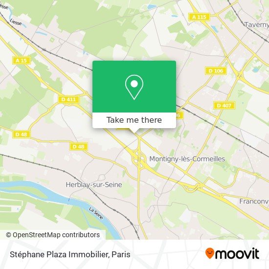 Stéphane Plaza Immobilier map