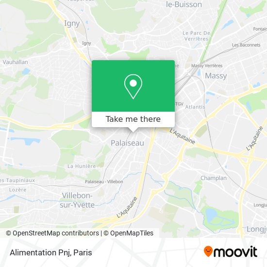 Alimentation Pnj map