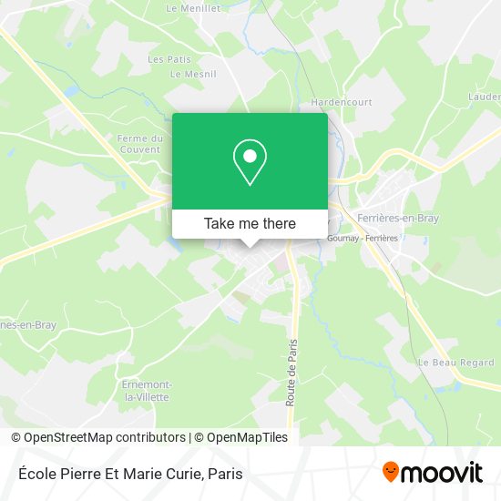 École Pierre Et Marie Curie map
