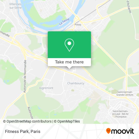 Mapa Fitness Park