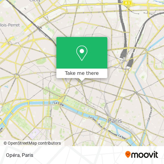 Mapa Opéra