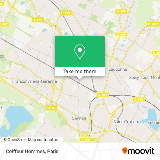 Coiffeur Hommes map