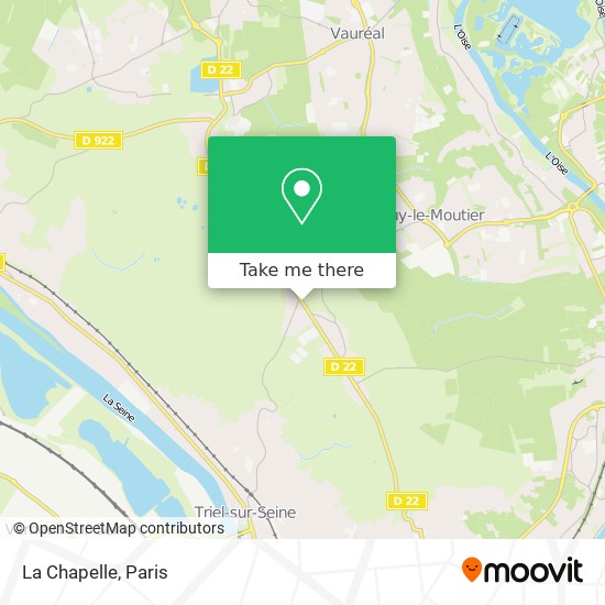 Mapa La Chapelle