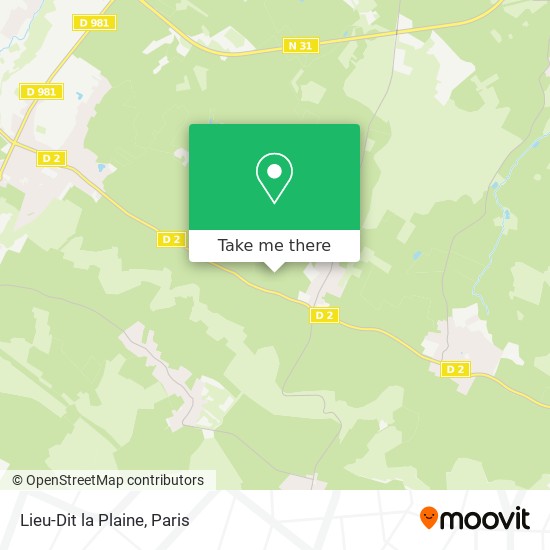 Lieu-Dit la Plaine map
