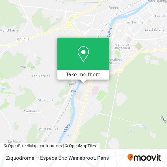 Ziquodrome – Espace Éric Winnebroot map