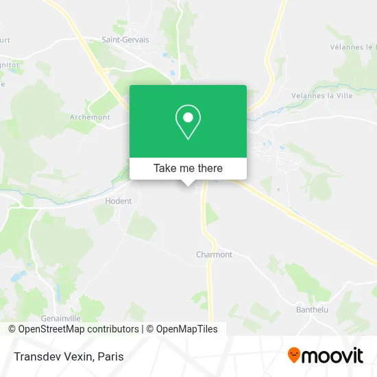 Transdev Vexin map