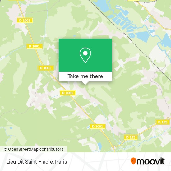 Lieu-Dit Saint-Fiacre map